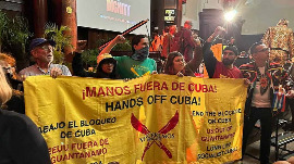 Voces de diginidad en Nueva York, bloqueo a Cuba