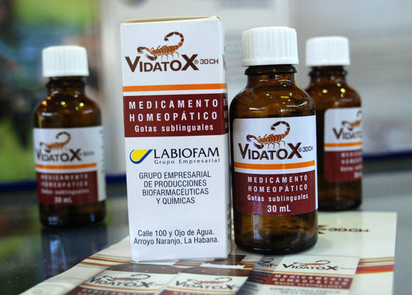 El Vidatox, tratamiento cubano contra el cáncer