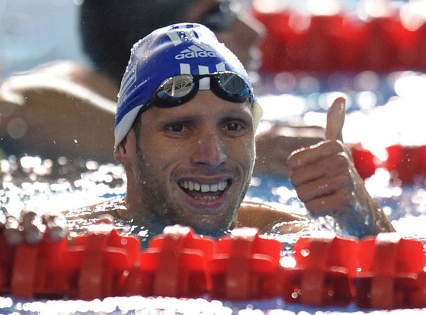 Hanser García 100 y 50 metros libres, Natación