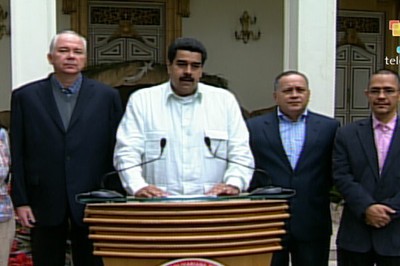 Nicolas Maduro, informa sobre Chávez