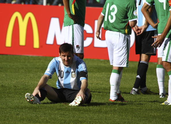 Messi contra Bolivia