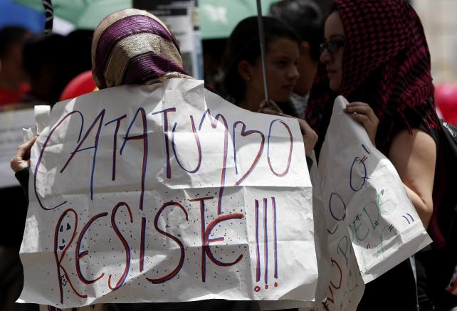 Manifestantes del Catatumbo - Colombia