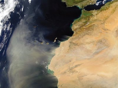 Polvo del Sahara