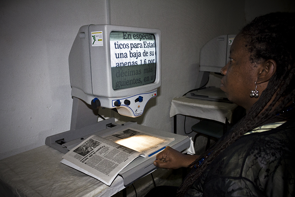 DDHH-Cuba. Atención especial ciegos y débiles visuales. 