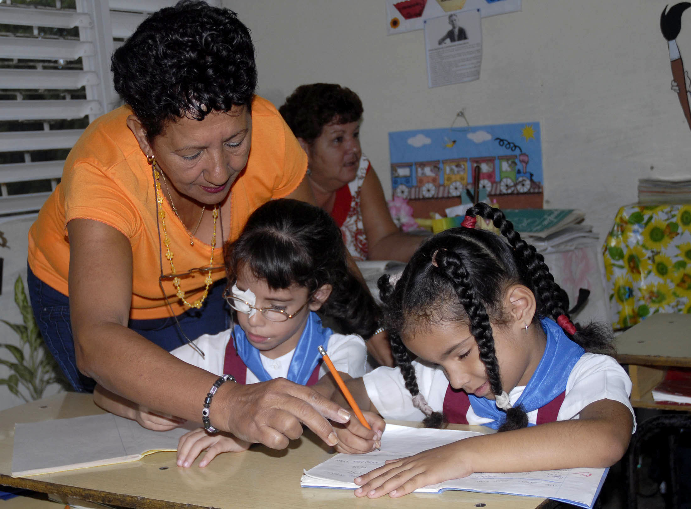 DDHH-Cuba-niños ciegos en escuelas cubanas-