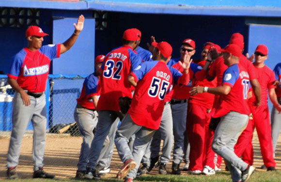 Equipo de artemisa-beisbol