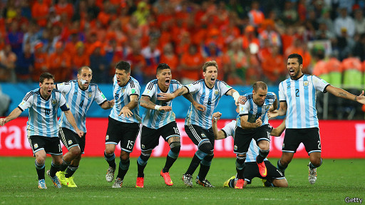 Argentina gana a Holanda