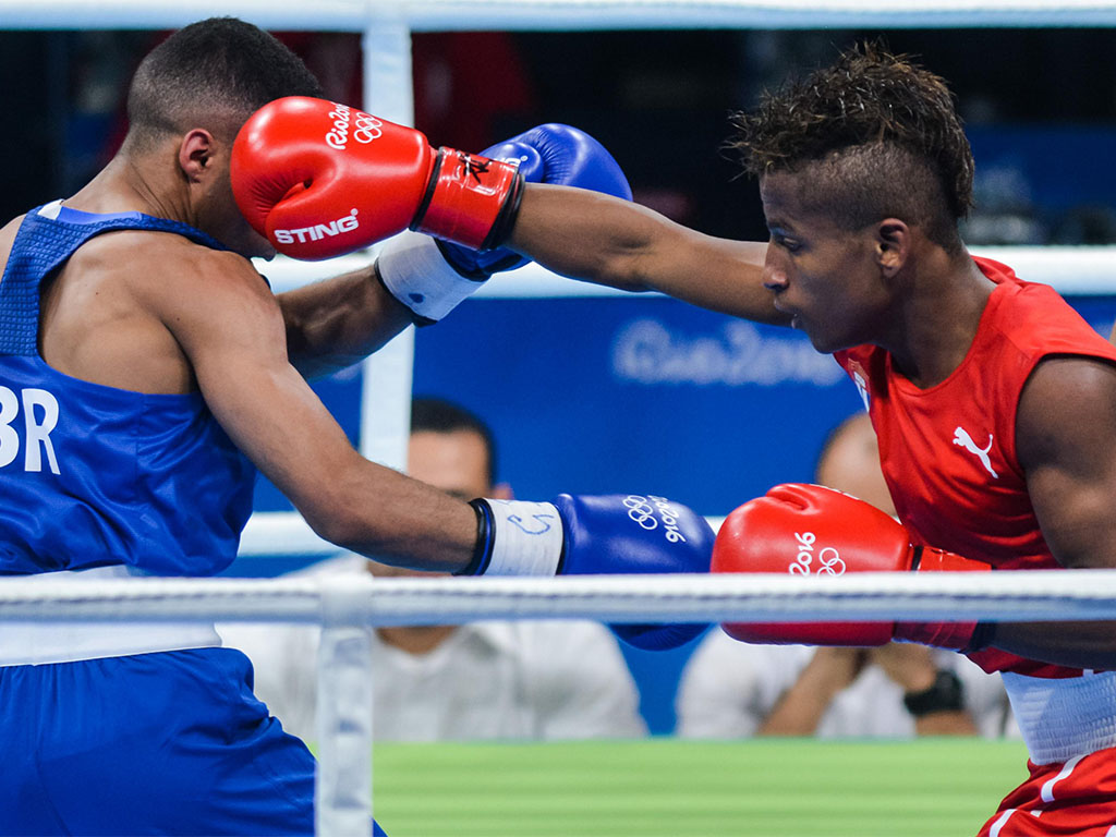 Manrique Larduet Bicet, compite en el Caballo con Arzones de la Gimnasia Artística de los XXXI Juegos Olímpicos, en Río de Janeiro, Brasil, el 6 de agosto de 2016.