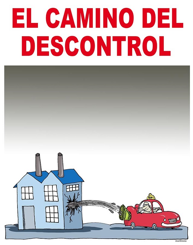 El camino del descontrol