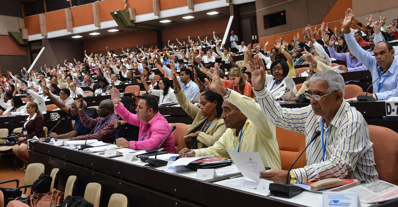 Votación en el parlamento