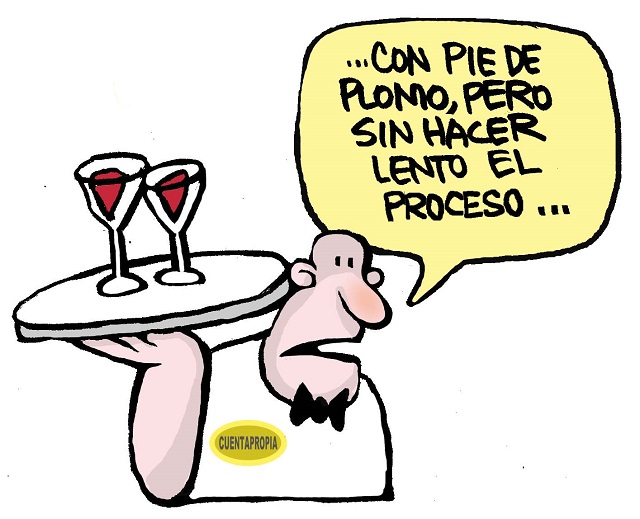 Cuenta propia-pie de plomo