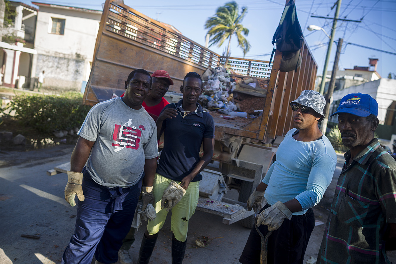 Brigada Marianao, recogida de basura