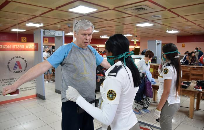 Aeropuerto cuidado coronavirus