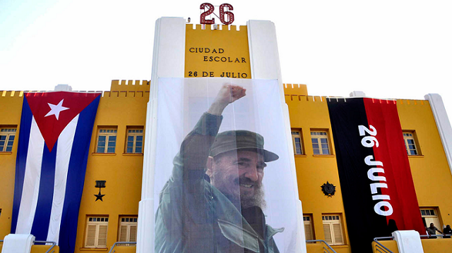 Fidel Castro-Cuartel Moncada-26 de Julio