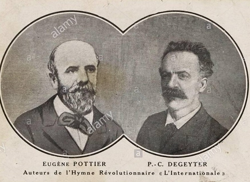 Eugenio Pottier y Pedro Degeyter