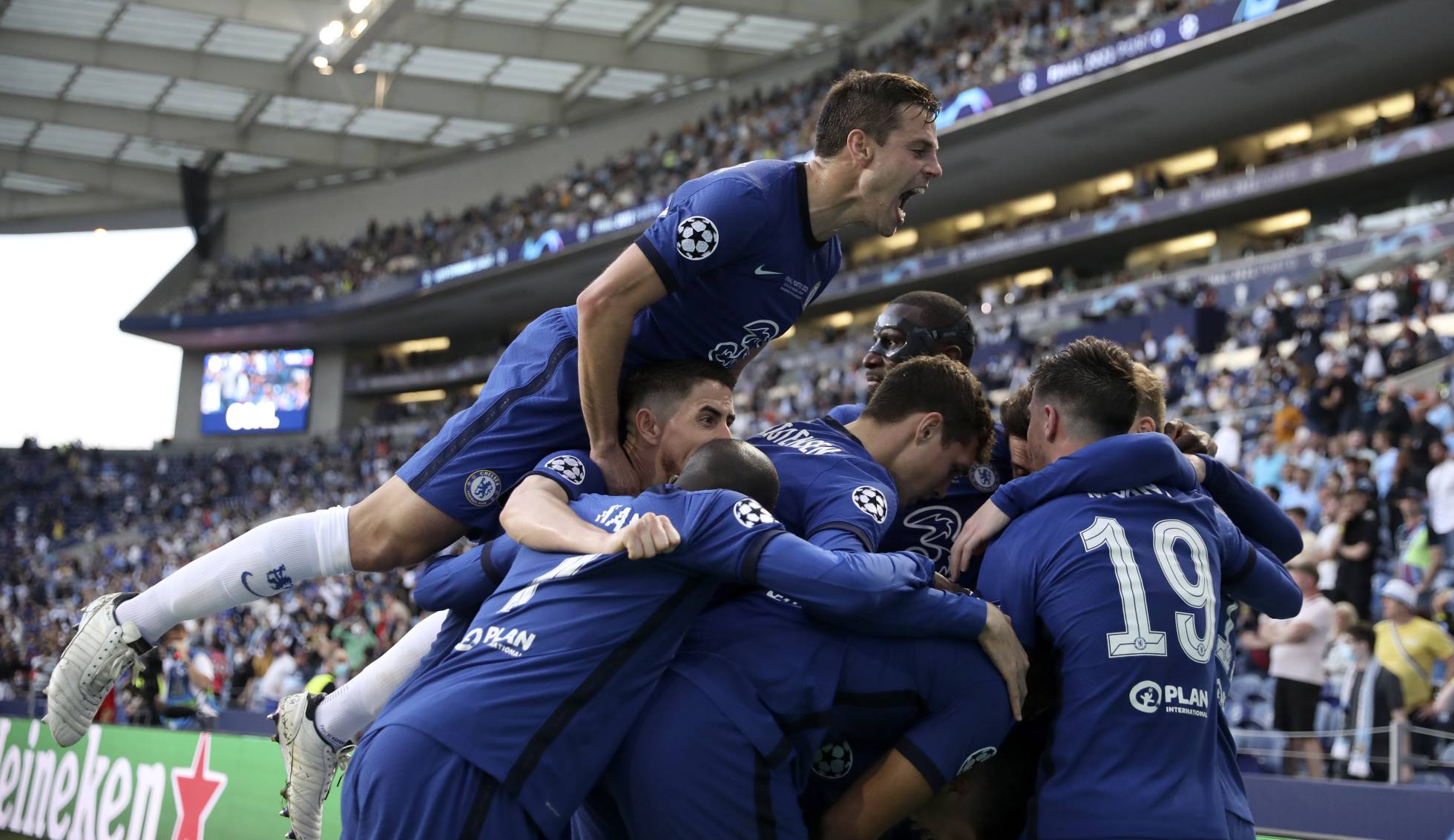 Gol del Chelsea en Champions