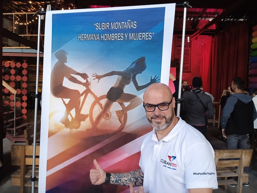 Jordi Valladares-tesorero del club Cuban Trail Team