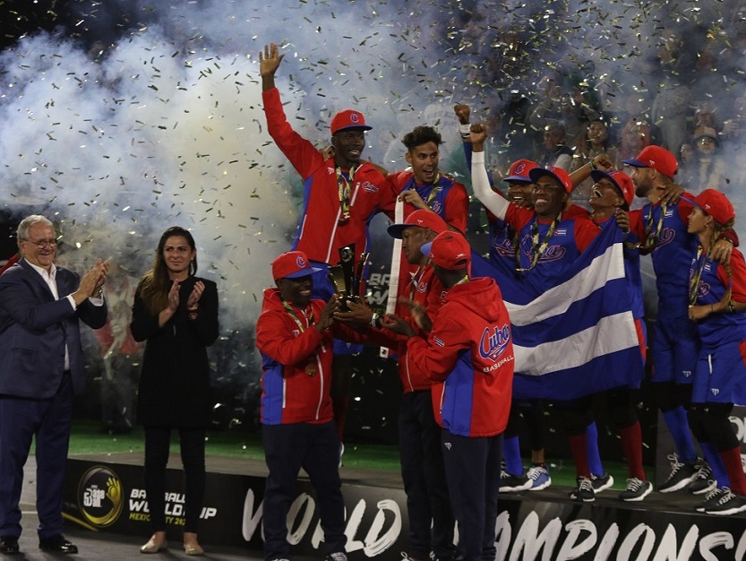Cuba-Campeón mundial de baseball5