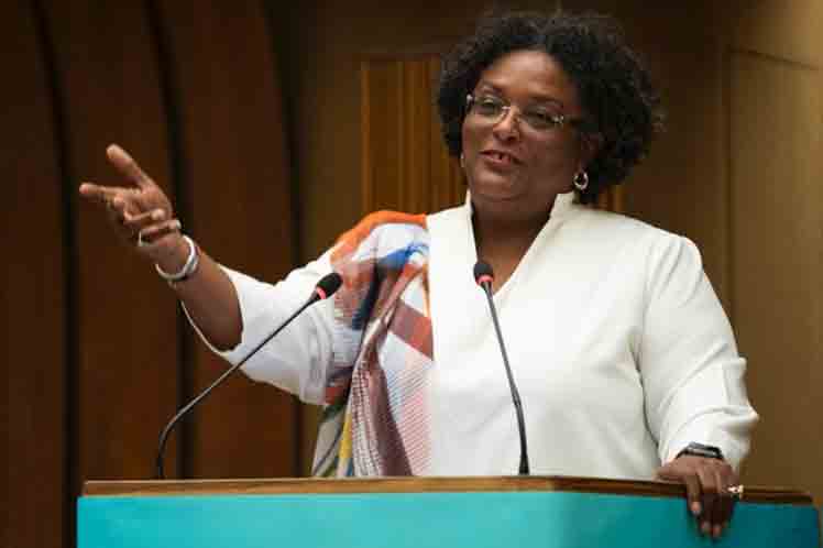 Carla Barnett, secretaria general de la Comunidad del Caribe