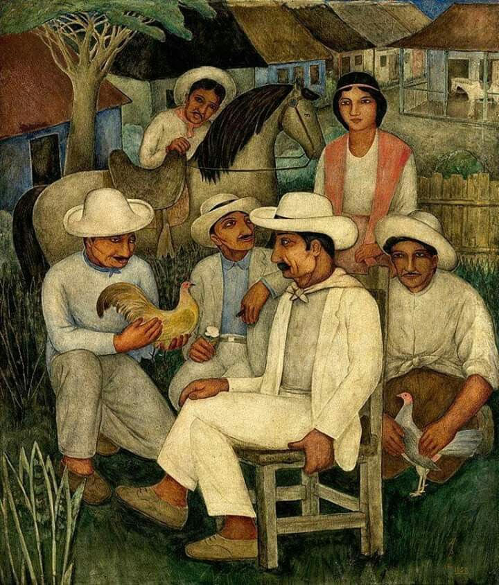 Guajiros, pintura de Eduardo Abela