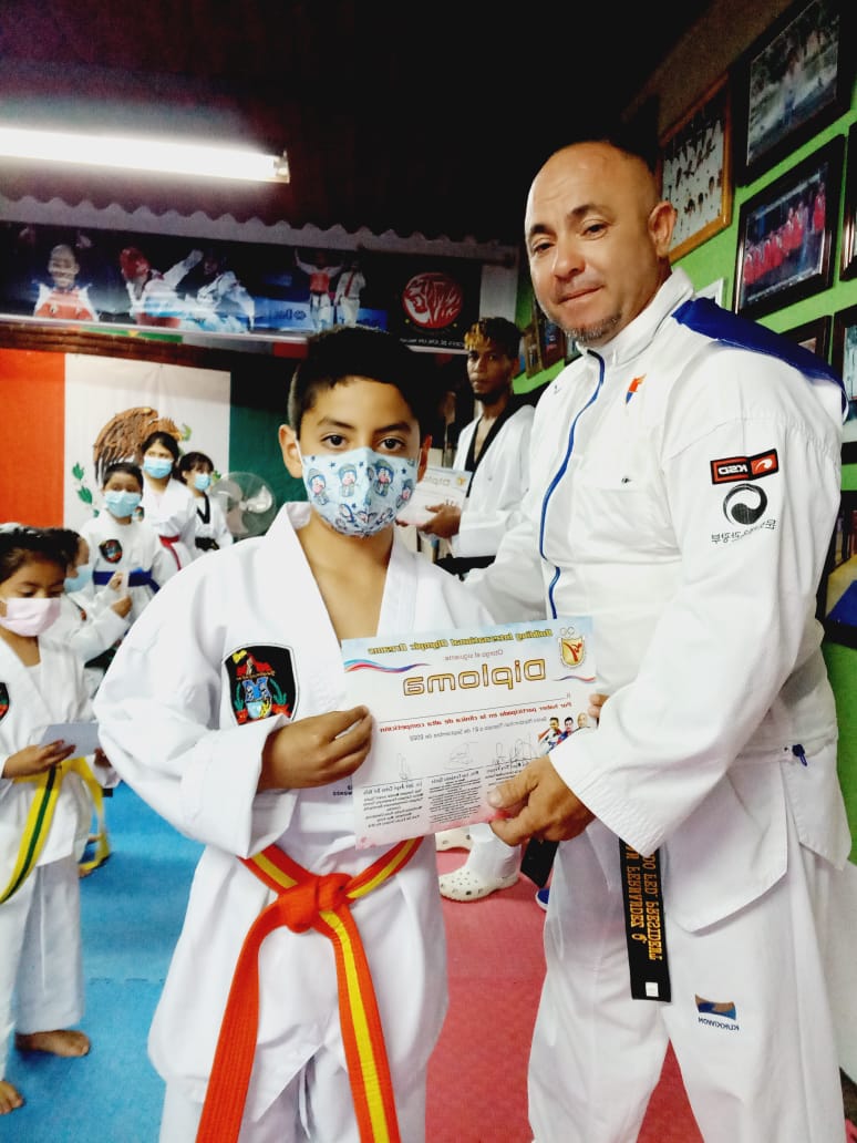 Iván Fernández Quirós, entrenador de taekwondo