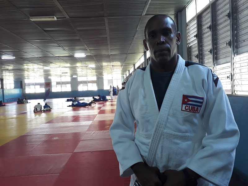 Julio Alderete, entrenador de judo