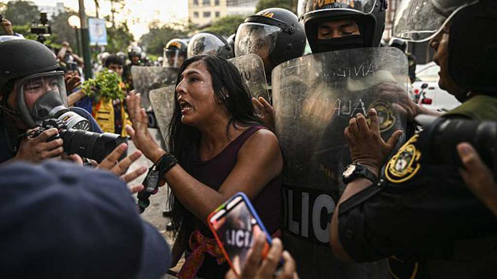 Protestas en Perú 