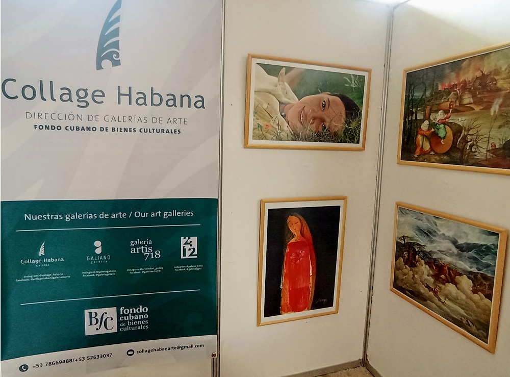 Arte para mamá, Stand institucional de Collage Habana 