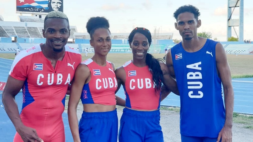 Copa Cuba, 2023, atletismo, relevo mixto