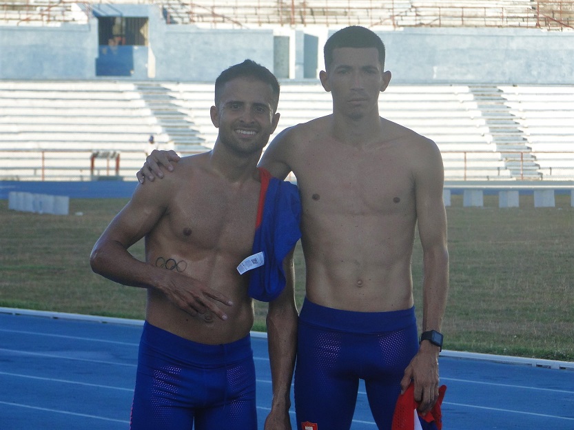 Copa Cuba, 2023, atletismo, Ronney y Dairan