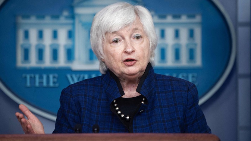 Janet Yellen, secretaria del Departamento del Tesoro 
