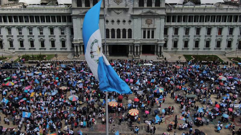 Protestas en Guatemala