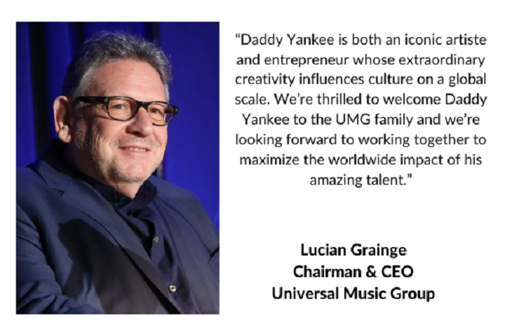 Lucian Grainge, Presidente y CEO de Universal