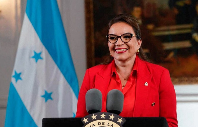 Xiomara Castro, presidenta de Honduras