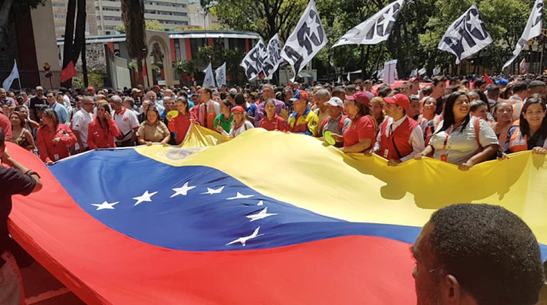 Movilización del pueblo venezolano