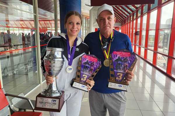 La joven pinareña Biagna Xiomara Rodríguez conquistó el subcampeonato latinoamericano de la categoría Júnior.