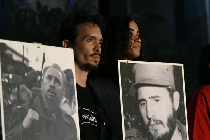 Realizan velada por el 8vo aniversario de la desaparición física de Fidel Castro Ruz (Perfil de Facebook Universidad de Oriente)