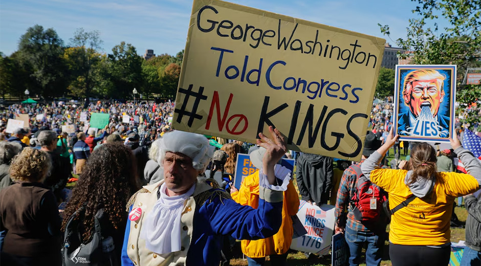 “No Kings”: Protestas masivas en Estados Unidos desafían la narrativa oficial  “No Kings”: Protestas masivas en Estados Unidos desafían la narrativa oficial