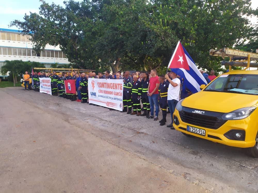 Linieros de Artemisa rumbo a Oriente Linieros de Artemisa rumbo a Oriente