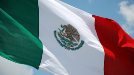 Bandera de México.