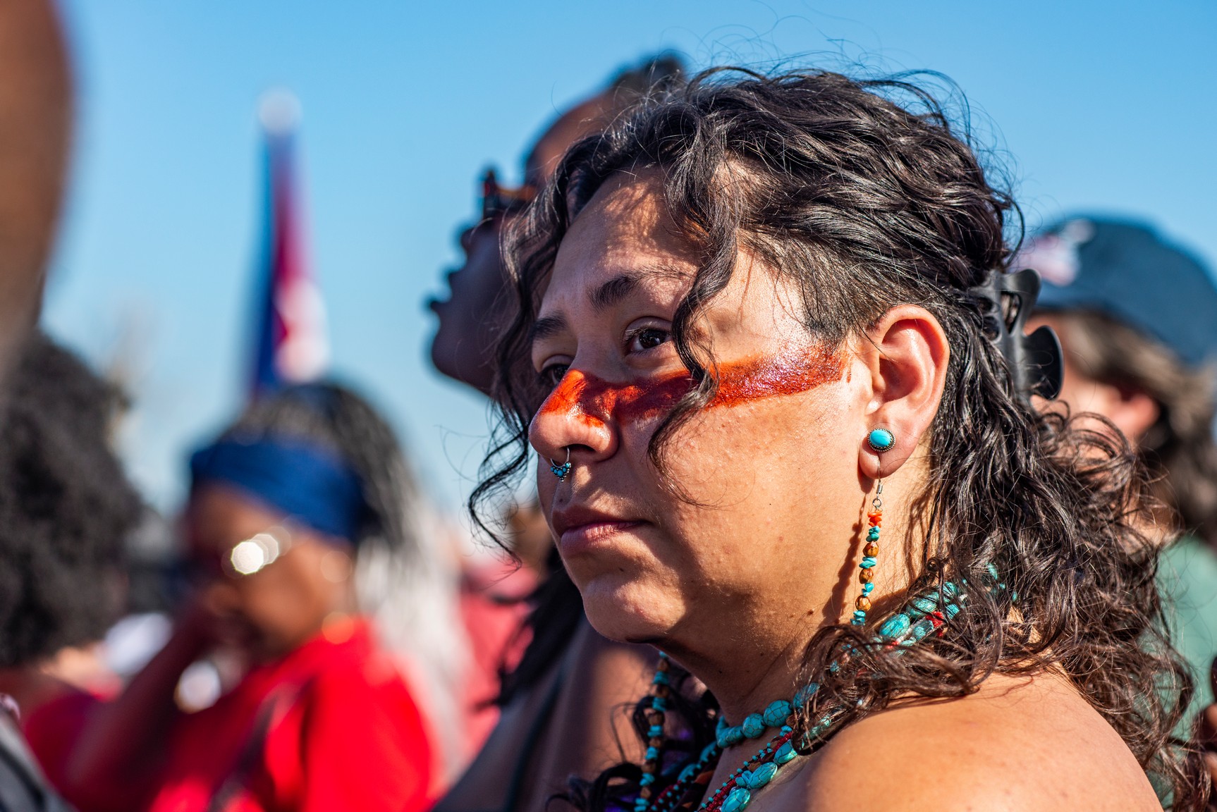 Concentración en la Tribuna Antimperialista, La Habana, en respaldo a Venezuela.