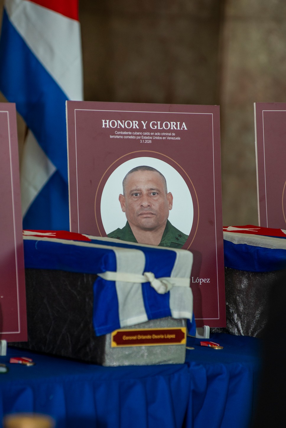 Tributo a 32 combatientes cubanos caídos en Venezuela