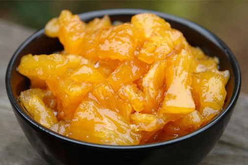 Dulce o mermelada de piña. Foto: Tomada del periódico Victoria Dulce o mermelada de piña. Foto: Tomada del periódico Victoria