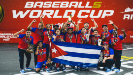 Cuba, campeona de la Copa Juvenil de Beisbol5 2024